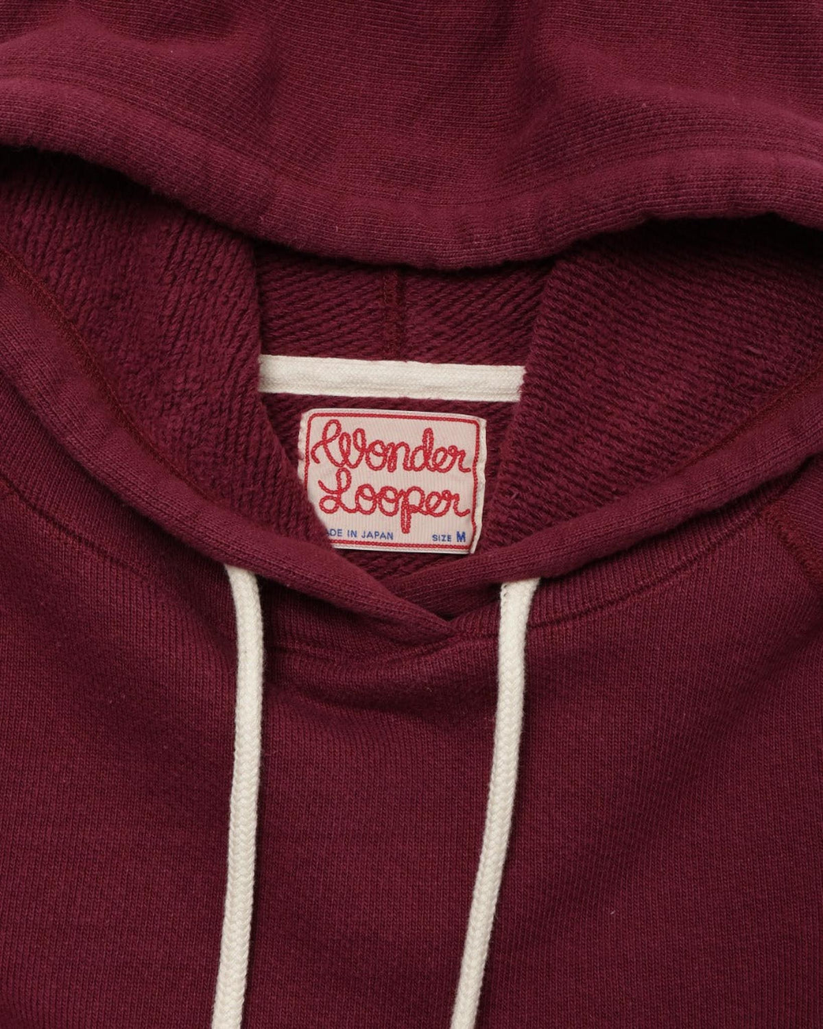 Pullover Hoodie - Double Heavyweight French Terry - Burgundy
