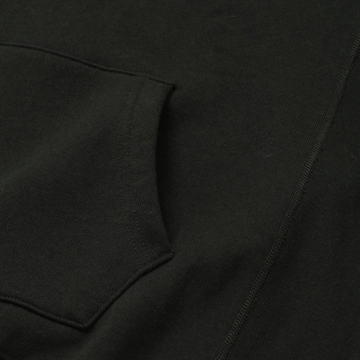 Pullover Hoodie - Super Looper French Terry - Sumi Black