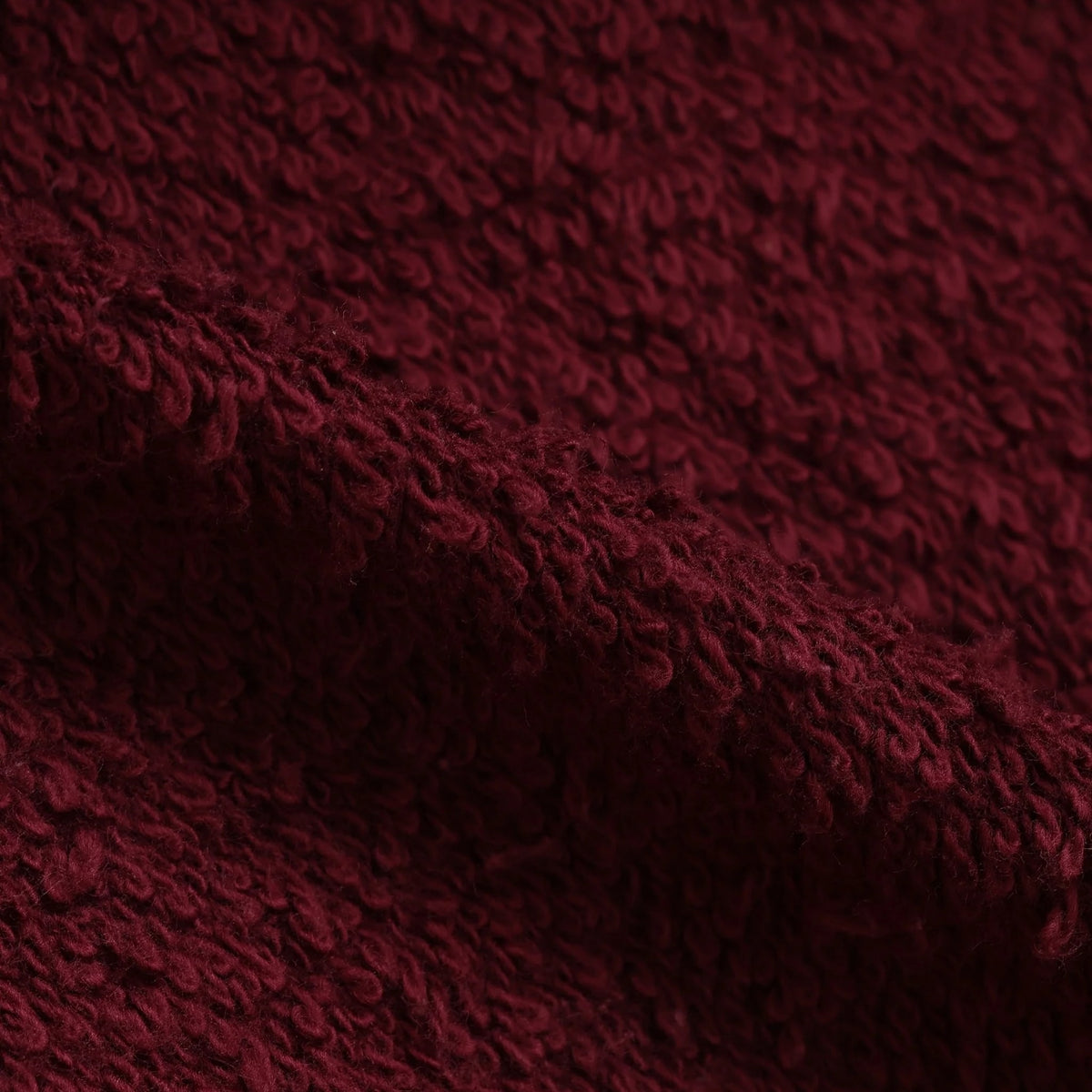 Pullover Hoodie - Super Looper French Terry - Burgundy