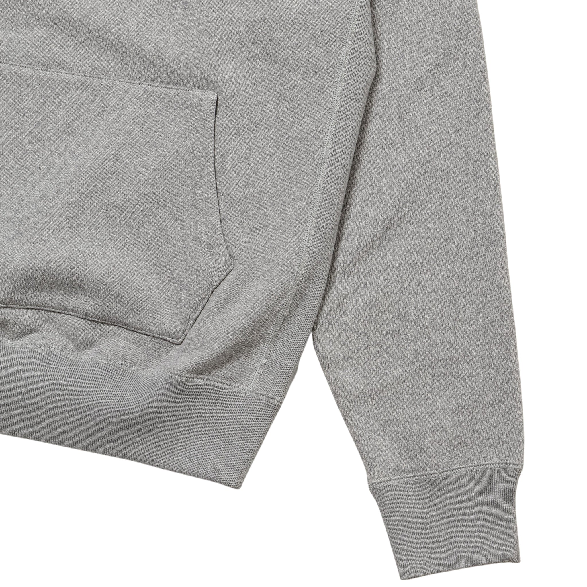 Pullover Hoodie - Super Looper French Terry - Heather Grey