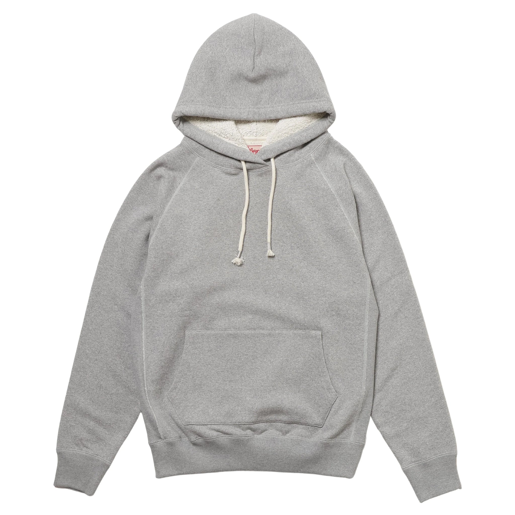 Pullover Hoodie - Super Looper French Terry - Heather Grey
