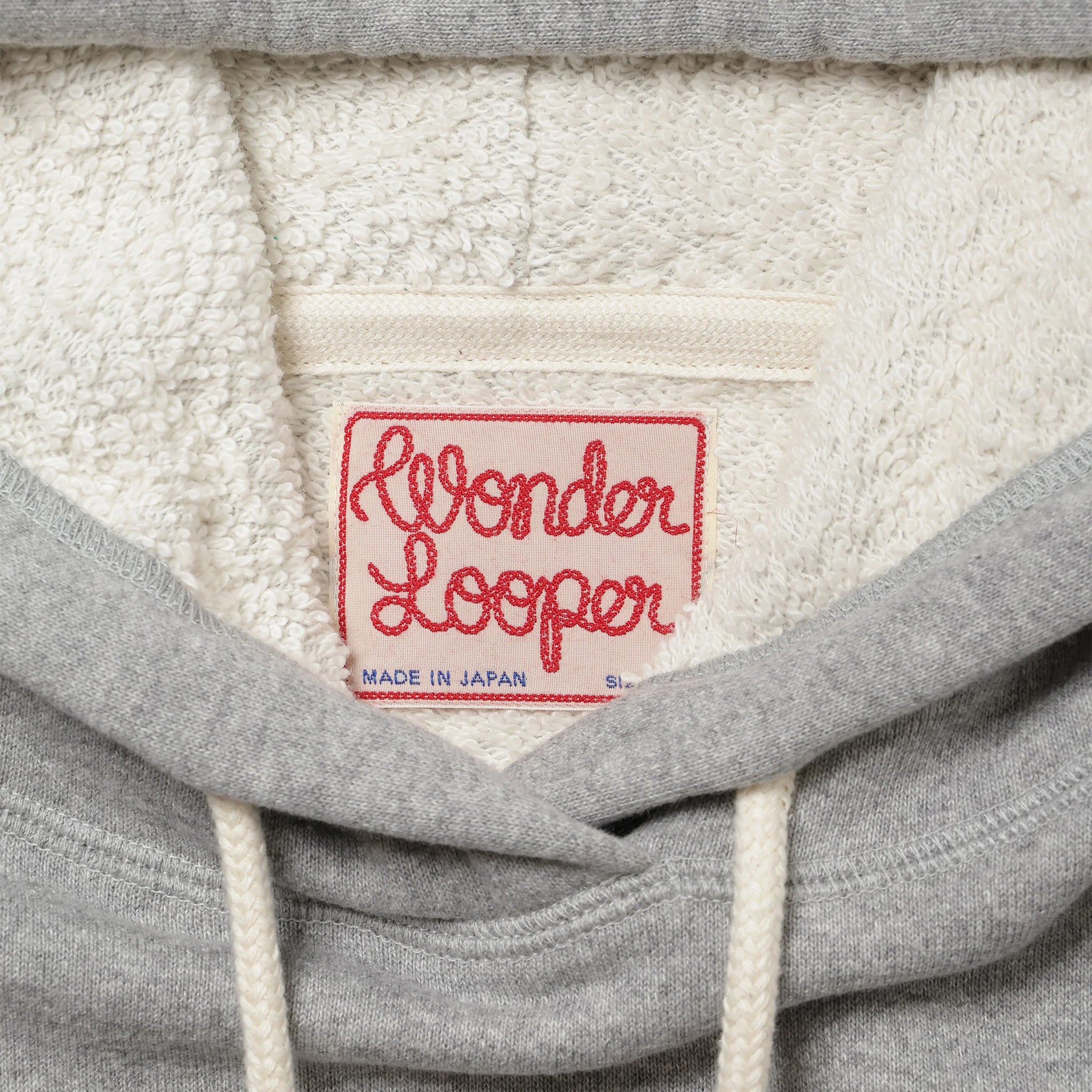Pullover Hoodie - Super Looper French Terry - Heather Grey