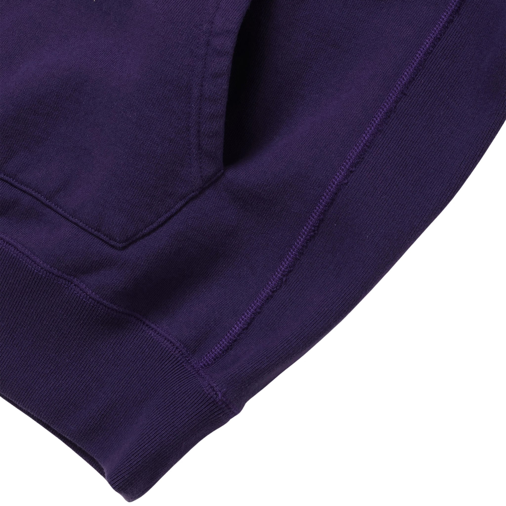 Pullover Hoodie - Super Looper French Terry - Purple