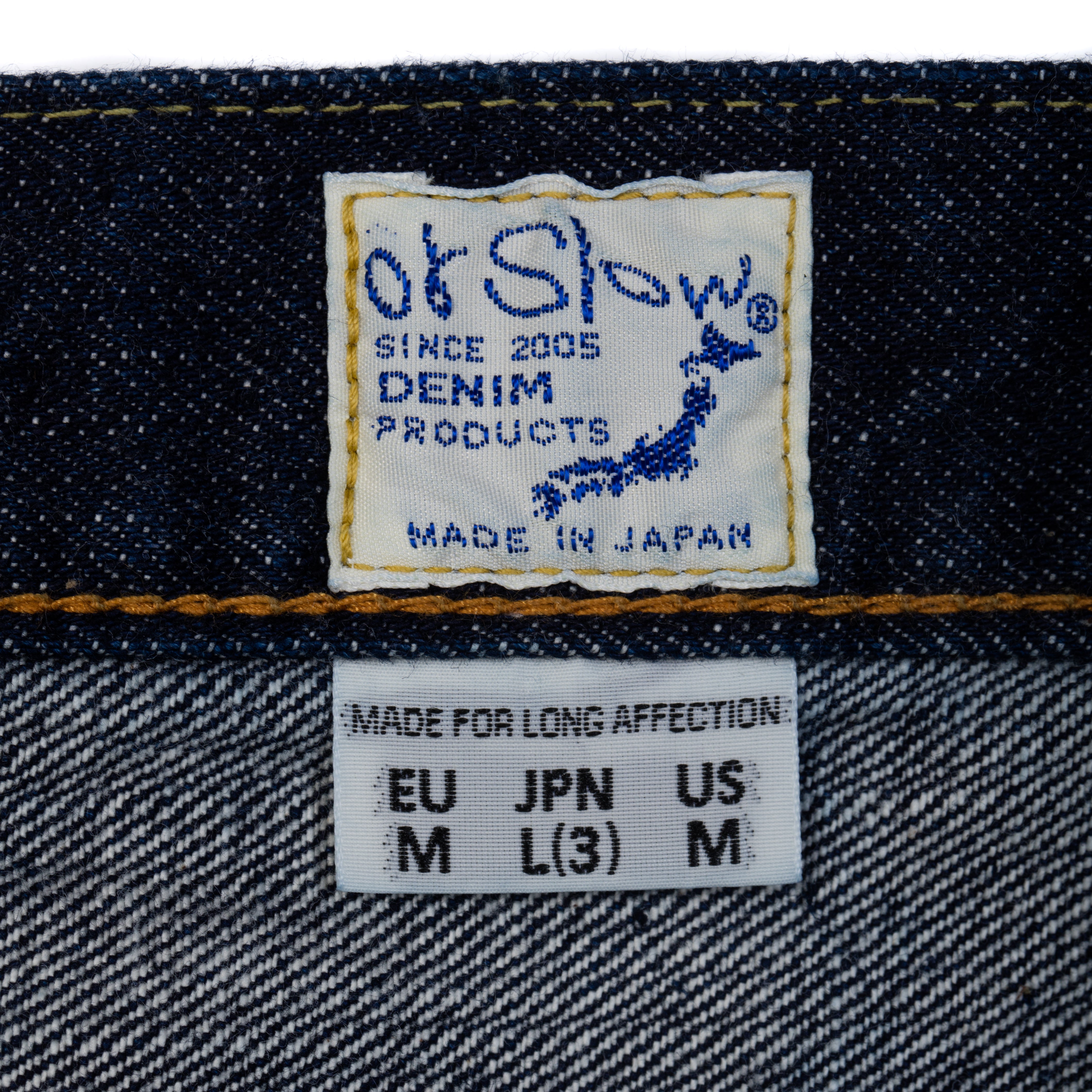107 Ivy Fit Selvedge Denim One Wash